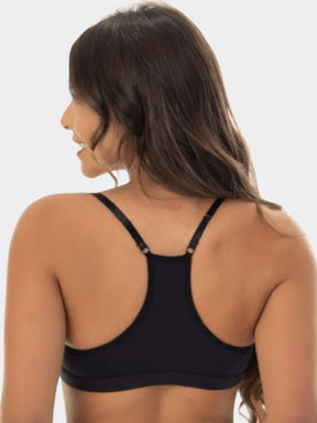 Sutiã Nadador Com Abertura Frontal Sem Bojo Branco