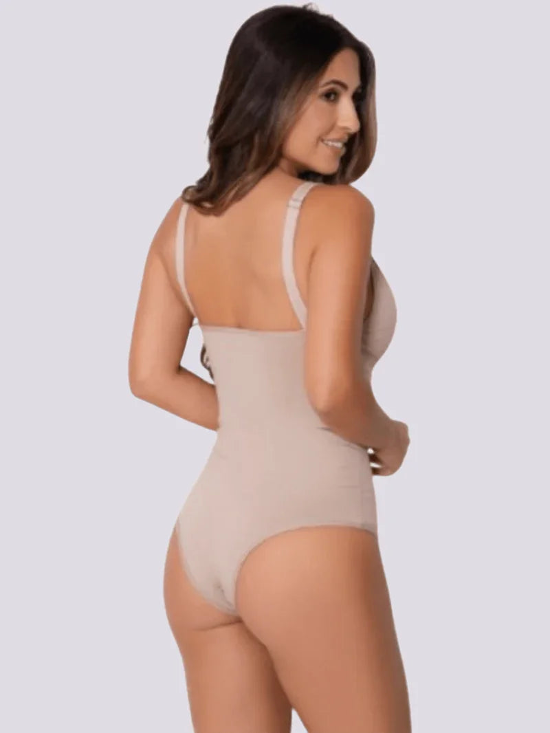 Body Modelador Sem Bojo Bege