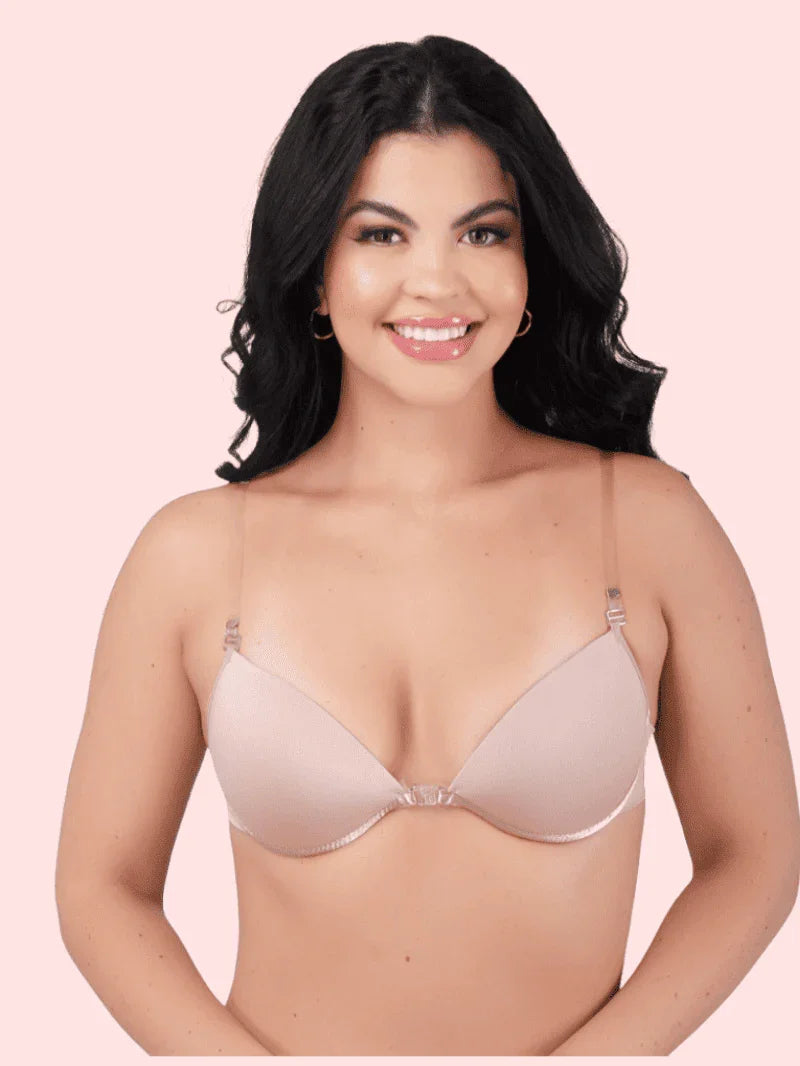 Sutiã Tomara Que Caia Com Alça Removível Bege