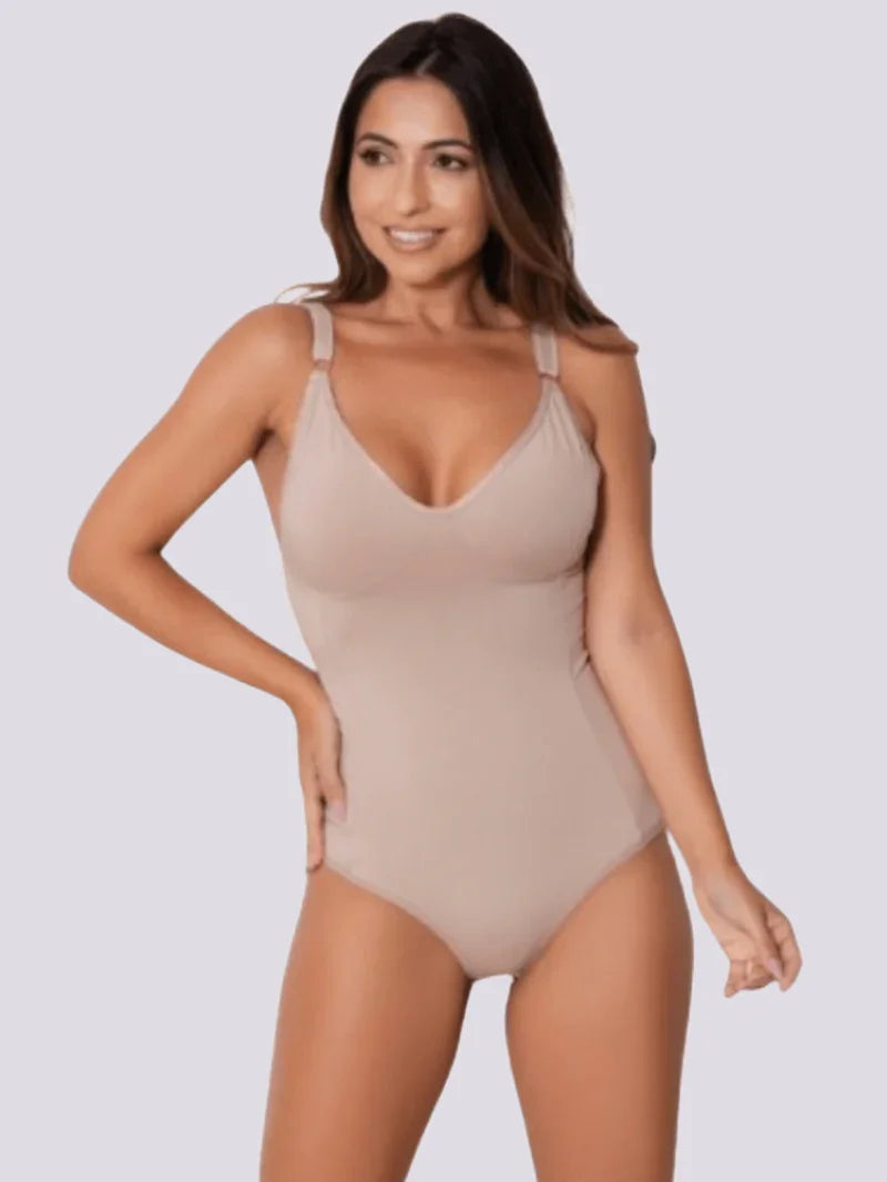 Body Modelador Sem Bojo Bege