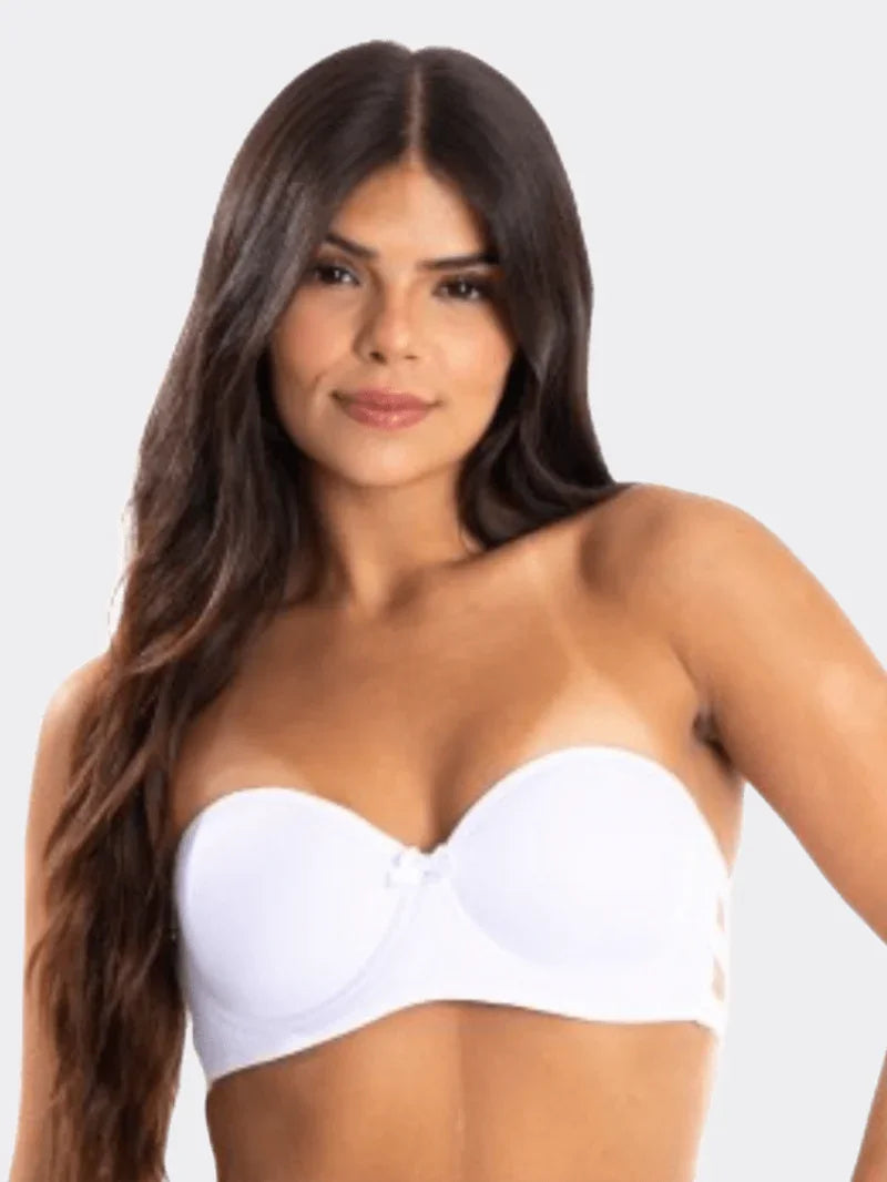 Sutiã Tomara Que Caia Com Bojo Bege