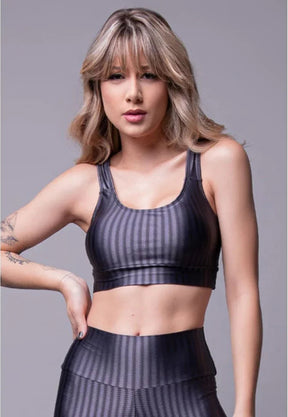 Top Fitness Com Bojo Removível Rosa