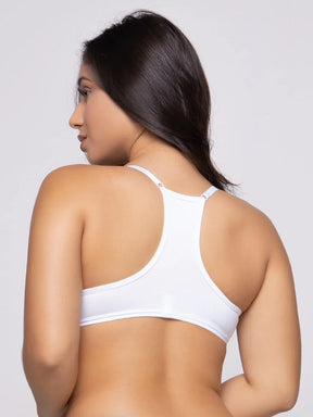 Sutiã Nadador Com Bojo Branco