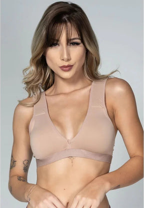 Sutiã Sem Bojo Alça de Espuma Branco