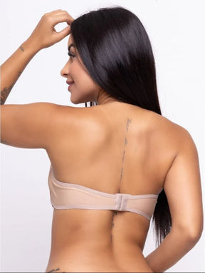 Sutiã Tomara Que Caia Alça Silicone Removível Preto