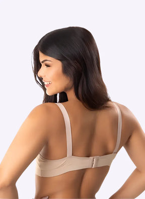 Sutiã Push up Com Bojo Detalhe Em Fita Preto